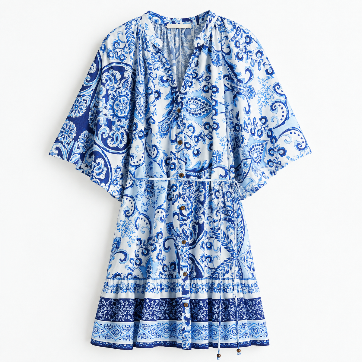 Tie-Belt  Tunic Top